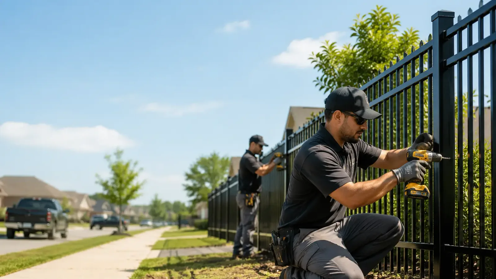 Metal Fence Installation in New Lenox, IL
